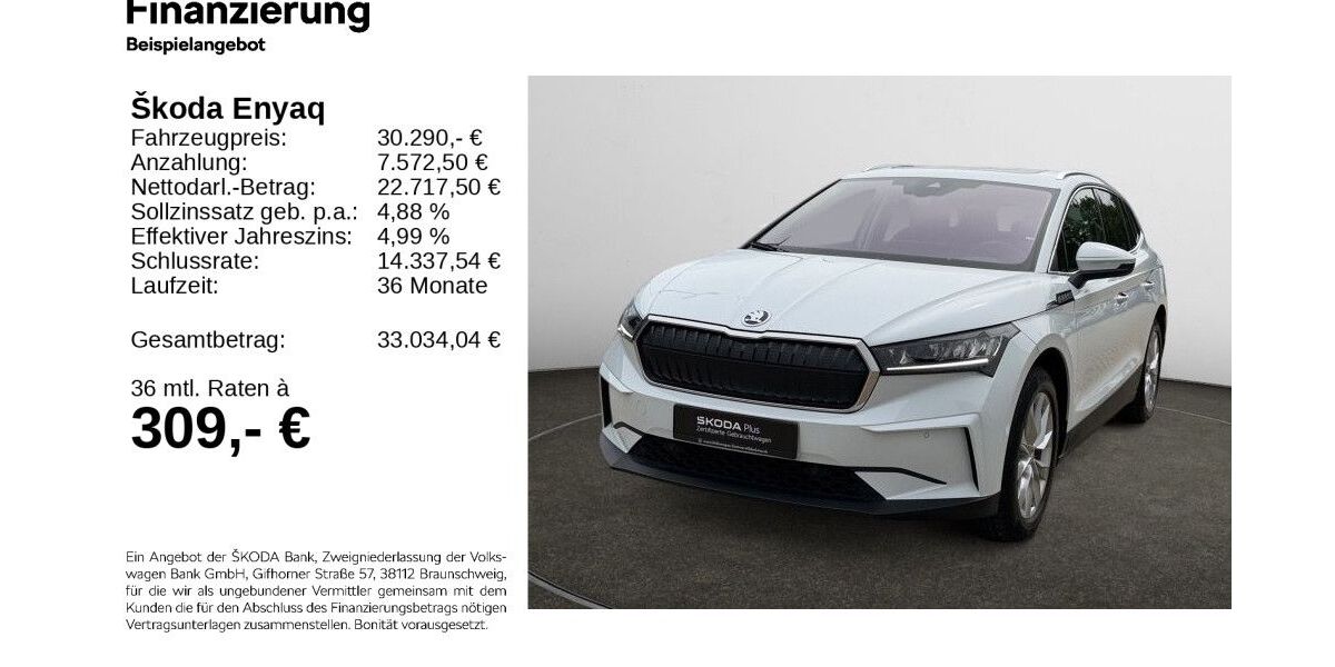 Skoda Enyaq 59.039 km 29.870 &euro; Hildesheim 31137