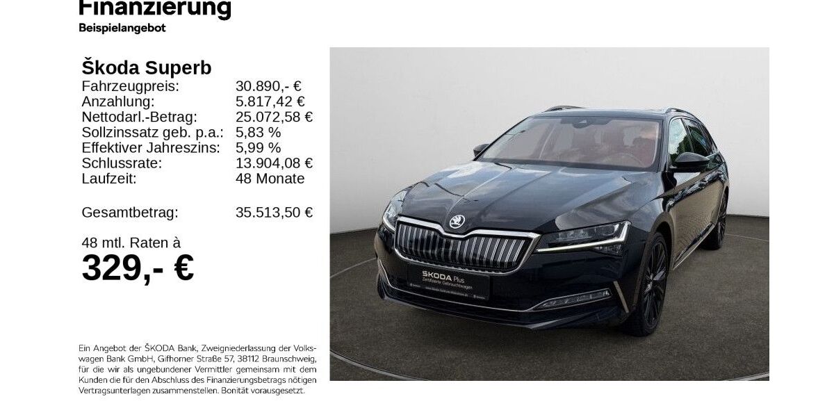 Skoda Superb 52.141 km 29.970 &euro; Hildesheim 31137