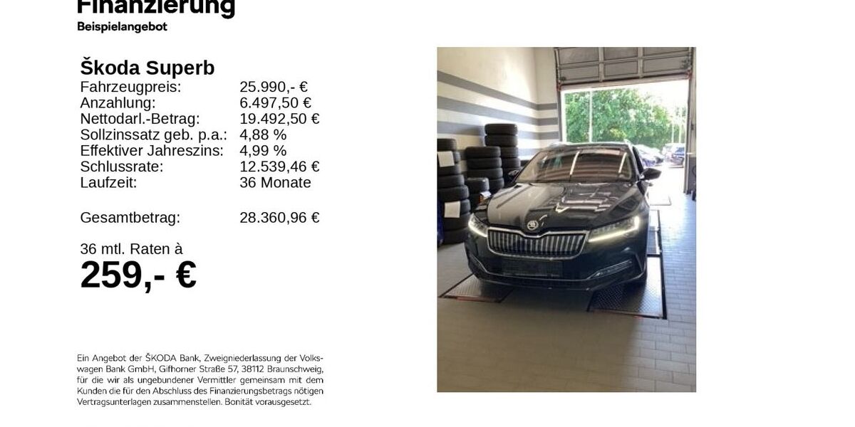 Skoda Superb 66.488 km 25.670 &euro; Hildesheim 31137