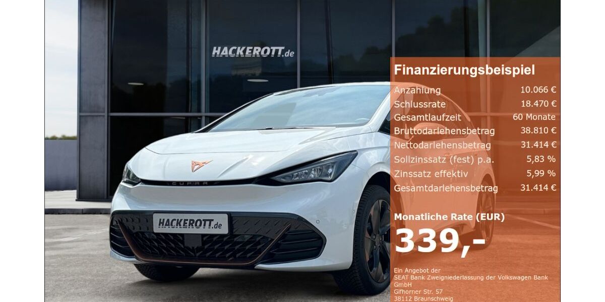 Cupra Born 5.890 km 38.690 &euro; Hannover 30165