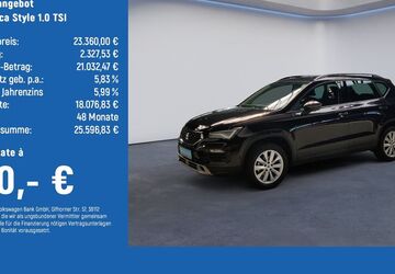 Seat Ateca 17.680 km 23.260 &euro; Hildesheim 31135