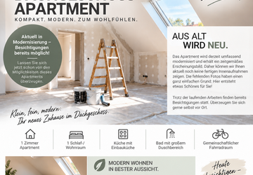 Wohnung Sarstedt - 1 Zimmer, 29 m&sup2;, 338&euro; | Angebot:27337086