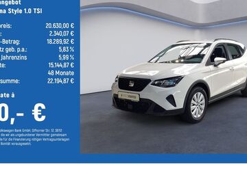 Seat Arona 13.895 km 20.630 &euro; Hildesheim 31135