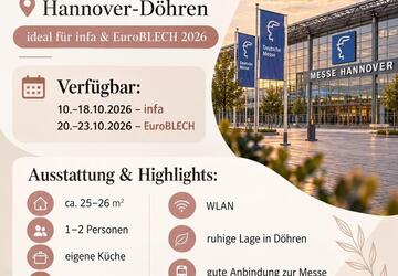 Wohnung Hannover Döhren-Wülfel - 1 Zimmer, 23 m&sup2;, 500&euro; | Angebot:27583610