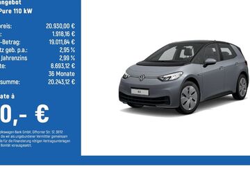 VW ID.3 38.674 km 20.930 &euro; Hildesheim 31135