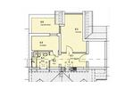 Dachgeschoßwohnung Hildesheim Itzum-Marienburg - 2 Zimmer, 46 m&sup2;, 637&euro; | Angebot:27590517