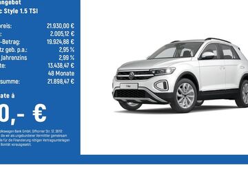 VW T-Roc 16.814 km 21.930 &euro; Hildesheim 31135