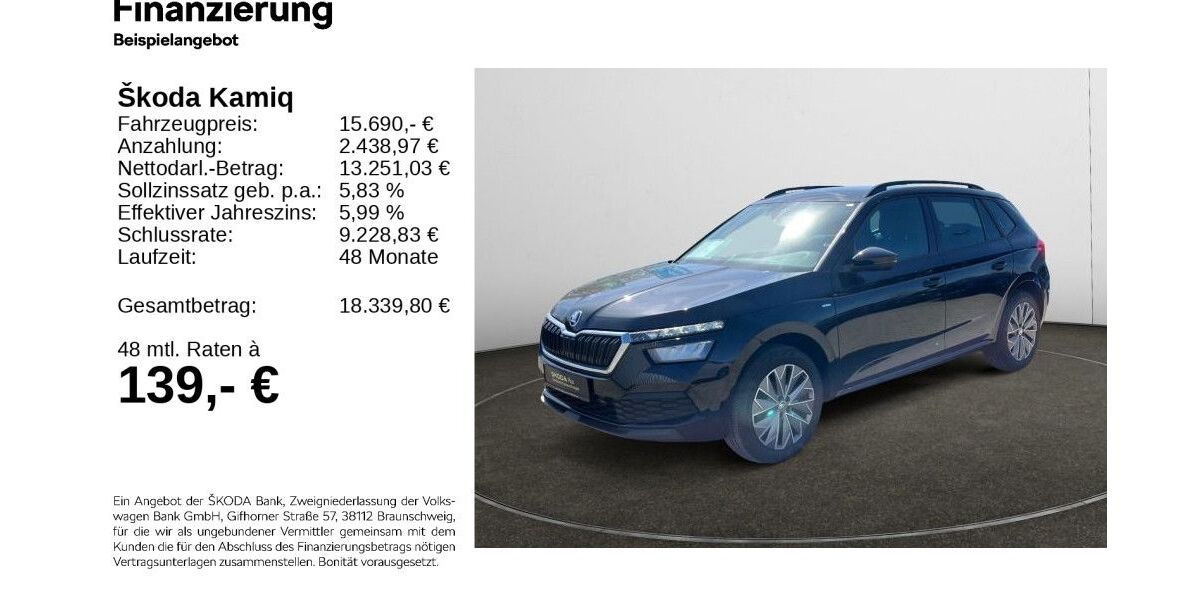 Skoda Kamiq 37.902 km 14.970 &euro; Hildesheim 31137