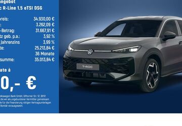 VW T-Roc 16.176 km 34.930 &euro; Hildesheim 31135