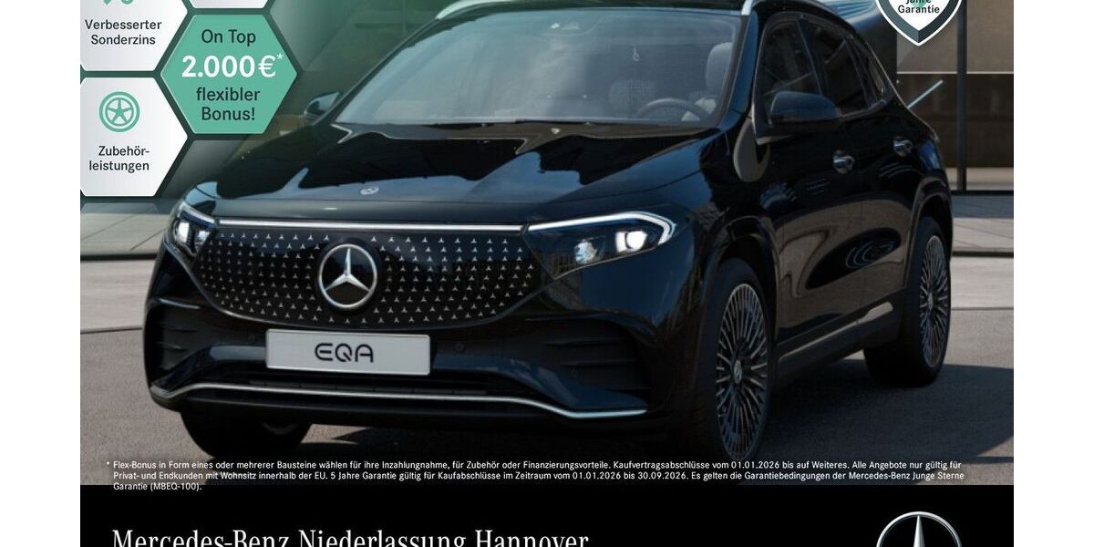Mercedes-Benz EQA 7.716 km 43.990 &euro; Hannover/Langenhagen 30855