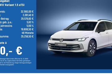 VW Golf 10.143 km 32.560 &euro; Hildesheim 31135