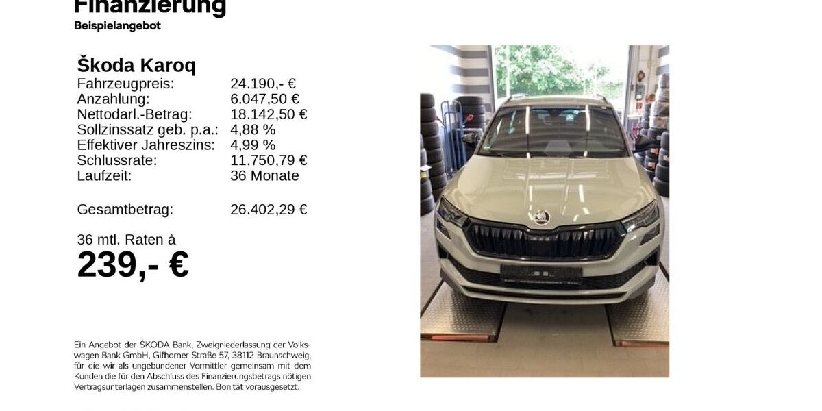 Skoda Karoq 68.553 km 23.870 &euro; Hildesheim 31137