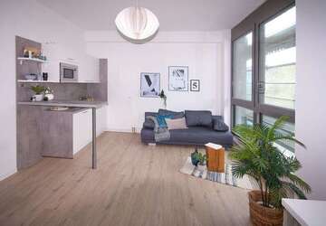 Wohnung Hannover Mitte - 1 Zimmer, 35 m&sup2;, 555&euro; | Angebot:27585174
