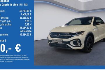 VW T-Roc 6.500 km 38.990 &euro; Hildesheim 31135