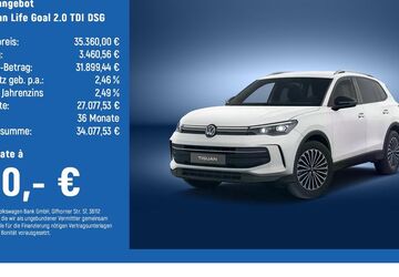 VW Tiguan 26.200 km 35.360 &euro; Hildesheim 31135