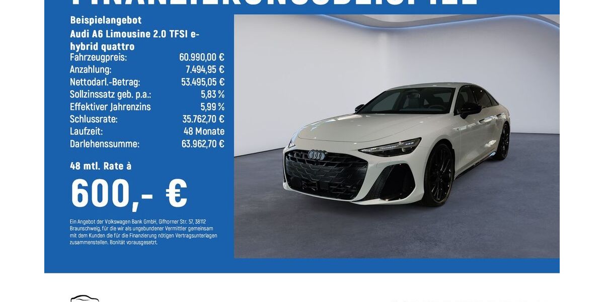 Audi A6 5.000 km 60.890 &euro; Hildesheim 31135