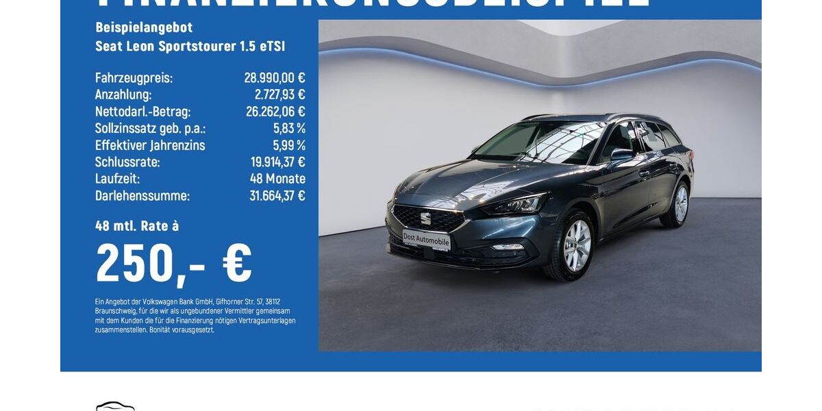 Seat Leon 6.000 km 27.999 &euro; Hildesheim 31135