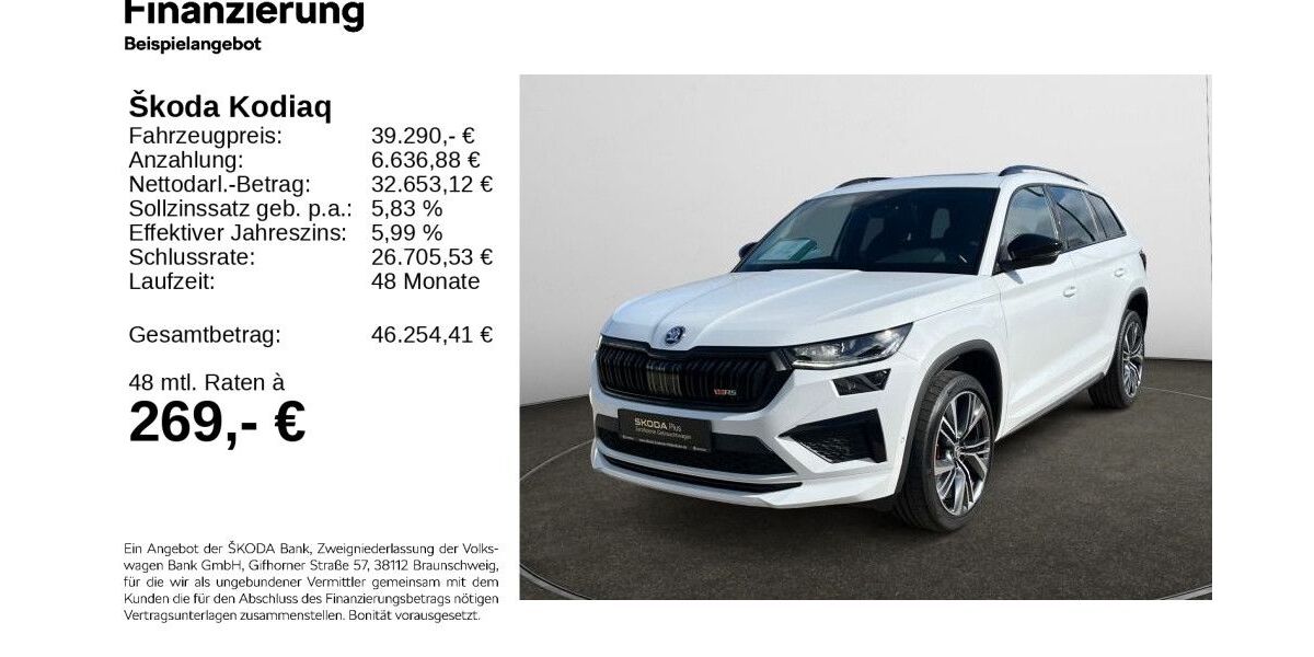 Skoda Kodiaq 86.203 km 37.970 &euro; Hildesheim 31137