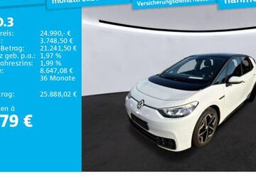 VW ID.3 101.539 km 23.880 &euro; Hannover 30519