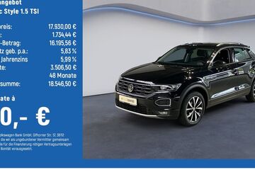 VW T-Roc 110.115 km 17.930 &euro; Hildesheim 31135